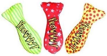 3X Yeowww 100% Organic Catnip Stinkies Sardines