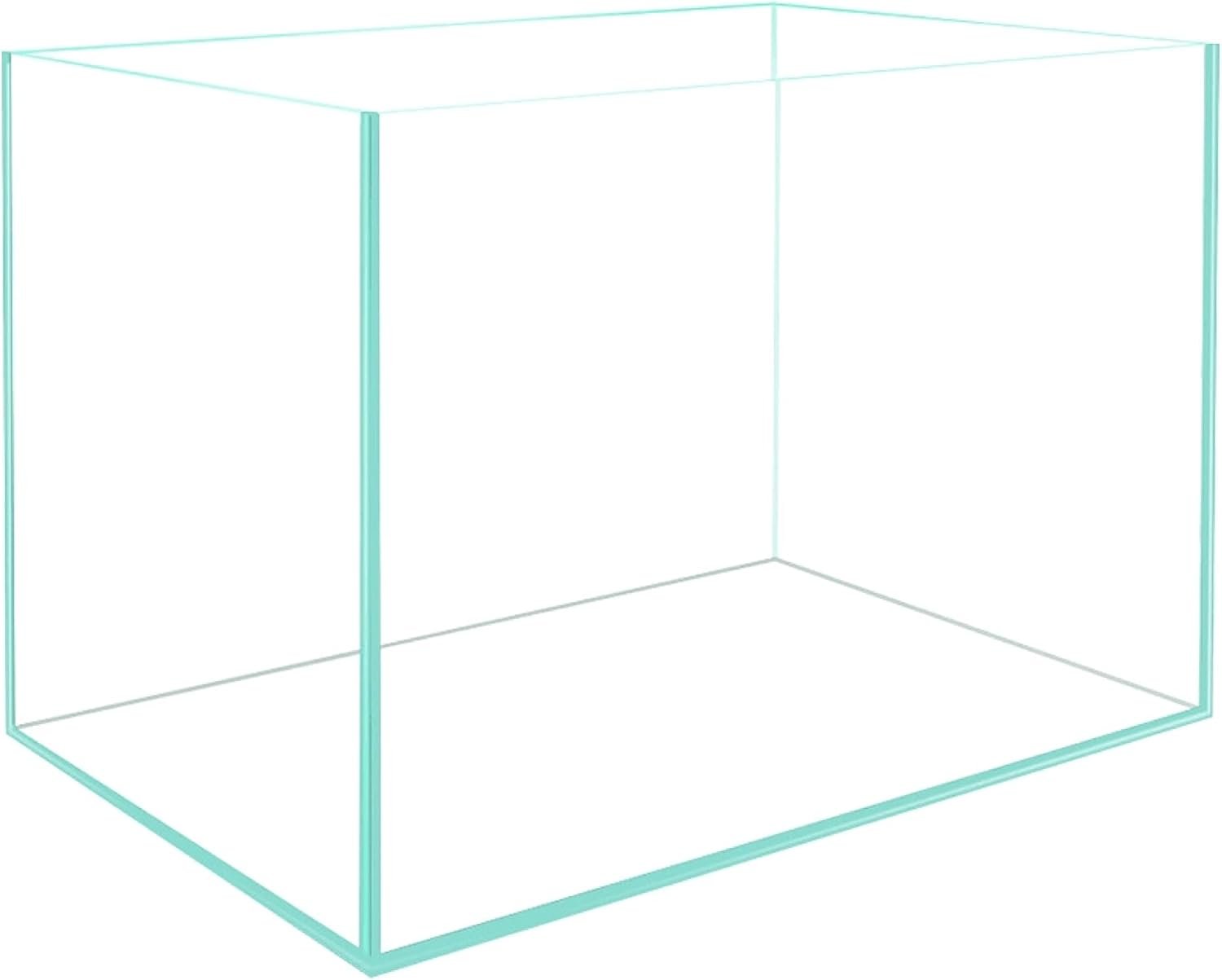 AWXZOM Small Nano Rimless Tank, Clear Glass Fish Tank, 1.1 Gallon, 7.8×5.5×5.9inch/20x14x15cm, Betta Fish Tank