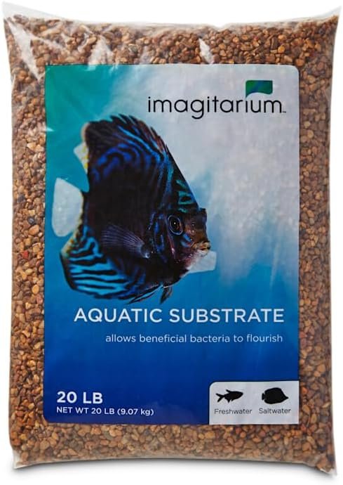 imagitarium by Petco Aquarium Gravel Substrate Aztec Bronze 20 lbs.