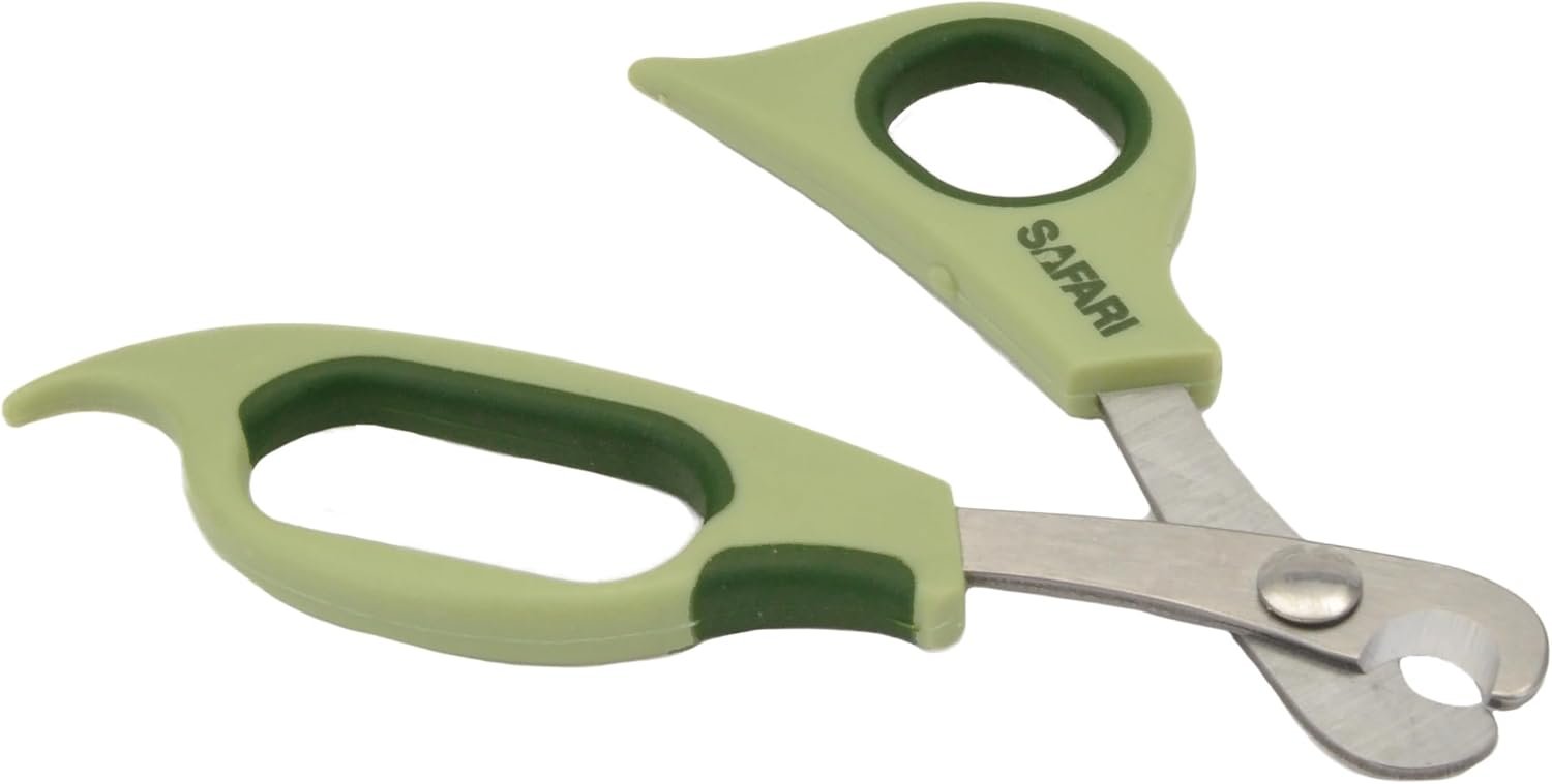 Coastal Pet Safari Dog Deluxe Nail Trimmer – Large Finger Hole and Easy Grip – Stainless Steel Pet Nail Clippers – One Size