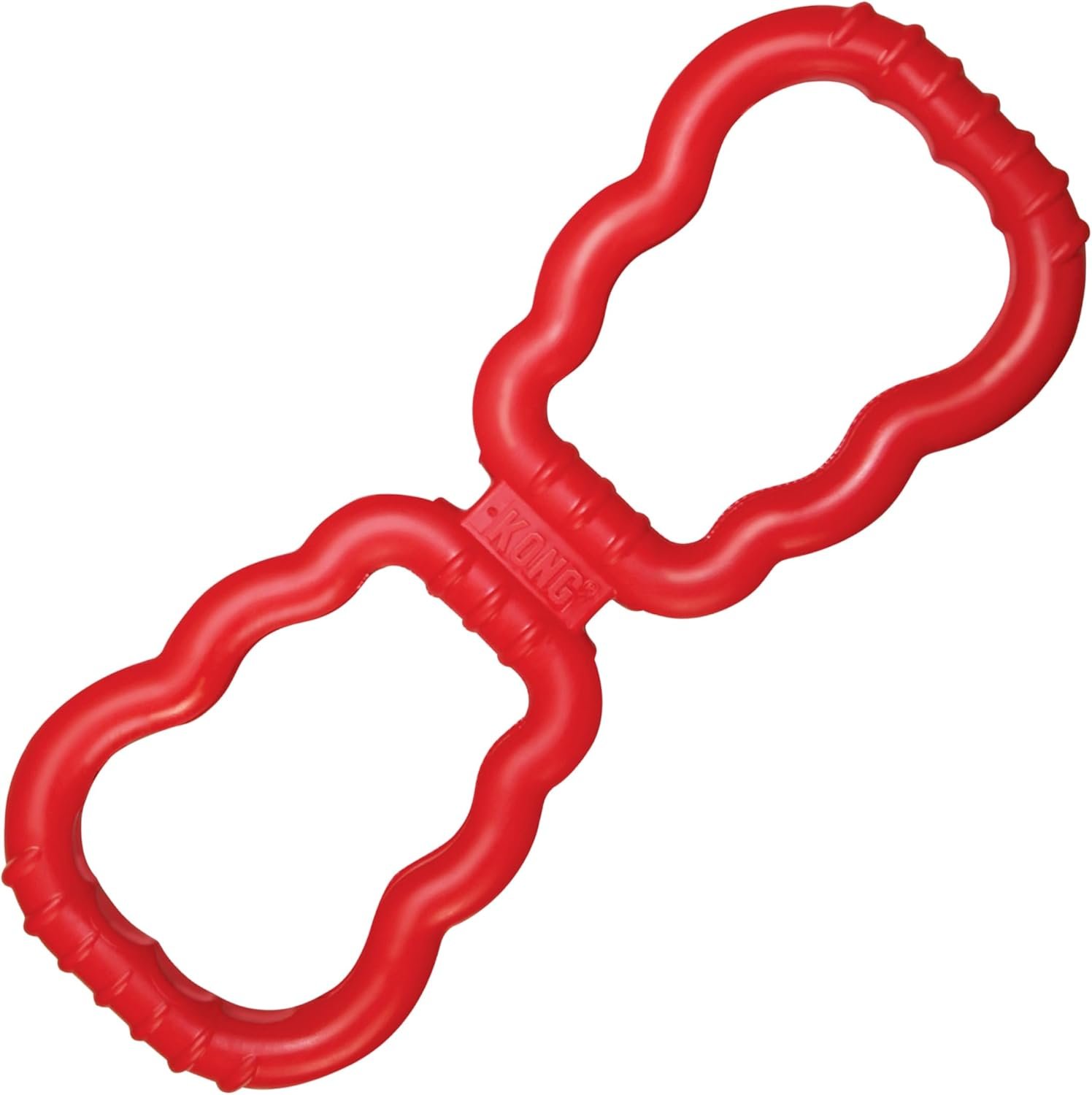 KONG Tug Toy – Dog Supplies for Tug of War – Natural Rubber Dog Toy for Outdoor & Indoor Playtime – for Medium/Large Dogs