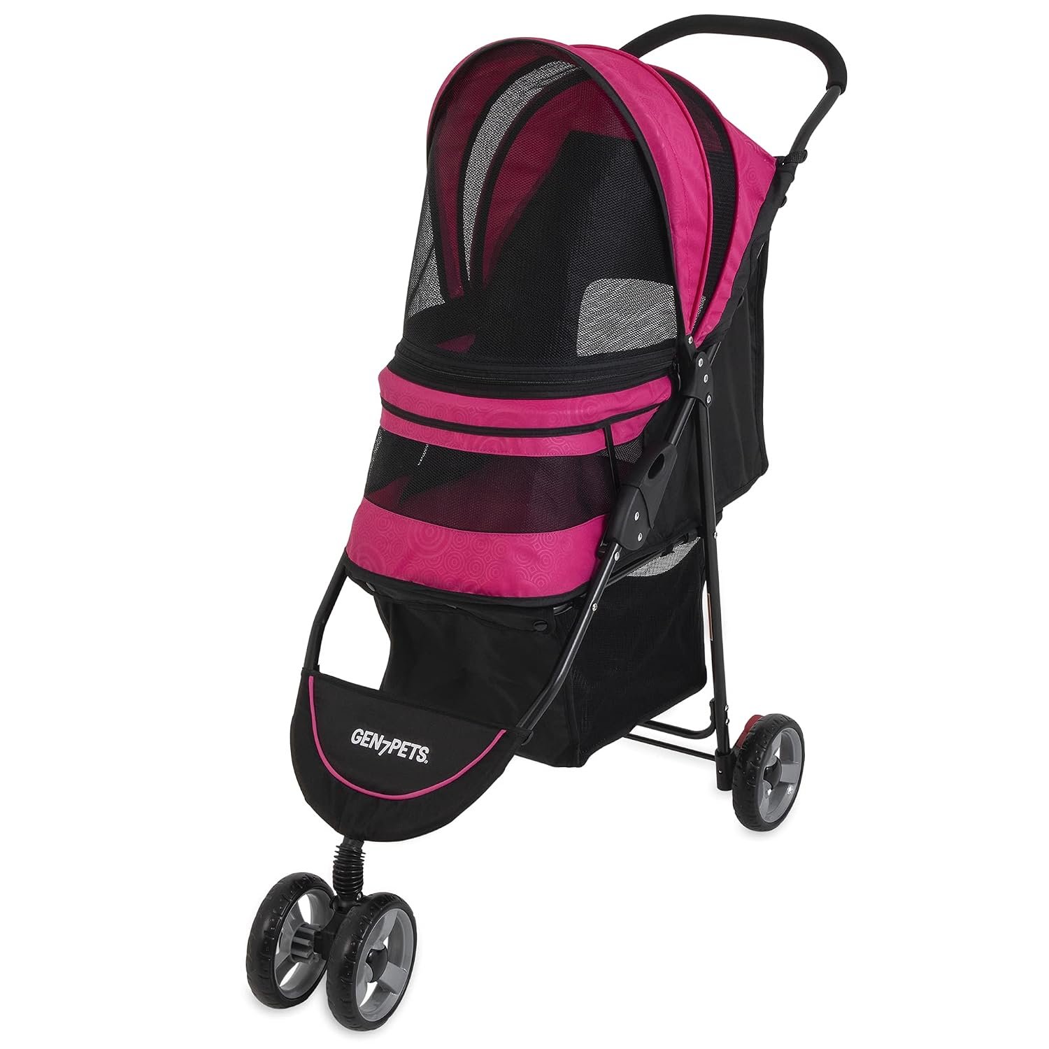 Gen7Pets Regal Plus Dog Stroller – Raspberry Sorbet Pet Stroller, Pink, 1 Count