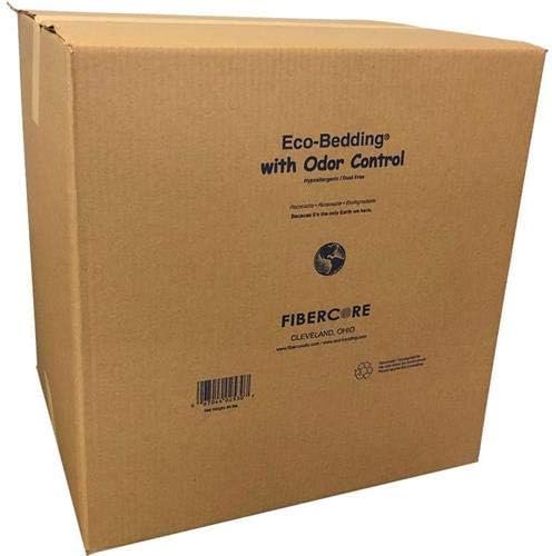 Eco Bedding 99% Dust-Free Paper Bedding for Small Pets & Birds, Eco Natural, 30 L – Safe, Clean & Comfortable Nesting Material, Ammonia Blocker