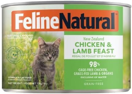 Feline Natural – Canned Grain-Free High-Meat Wet Cat Food