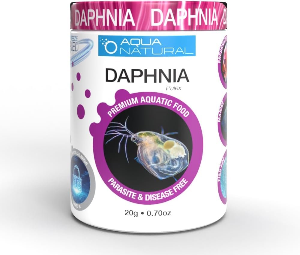 Aqua Natural Freeze Dried Daphnia 0.70oz Fish Food