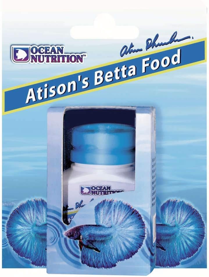 Ocean Nutrition Betta Pellets – Premium Betta Fish Food – 0.53 oz (15 g) | High Protein (41.5%), Natural Ingredients, Color Enhancer, No Water Clouding, Ideal Betta Food for All Bettas