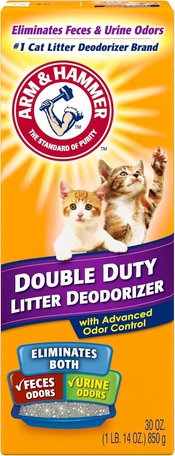 Arm & Hammer 40015029: Litter Deodorizer Double Duty 30 Oz