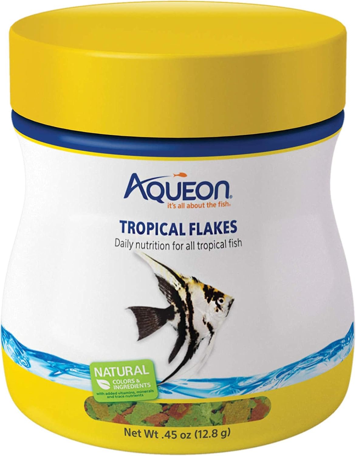 Aqueon Tropical Fish Food Flakes, .45 Ounces