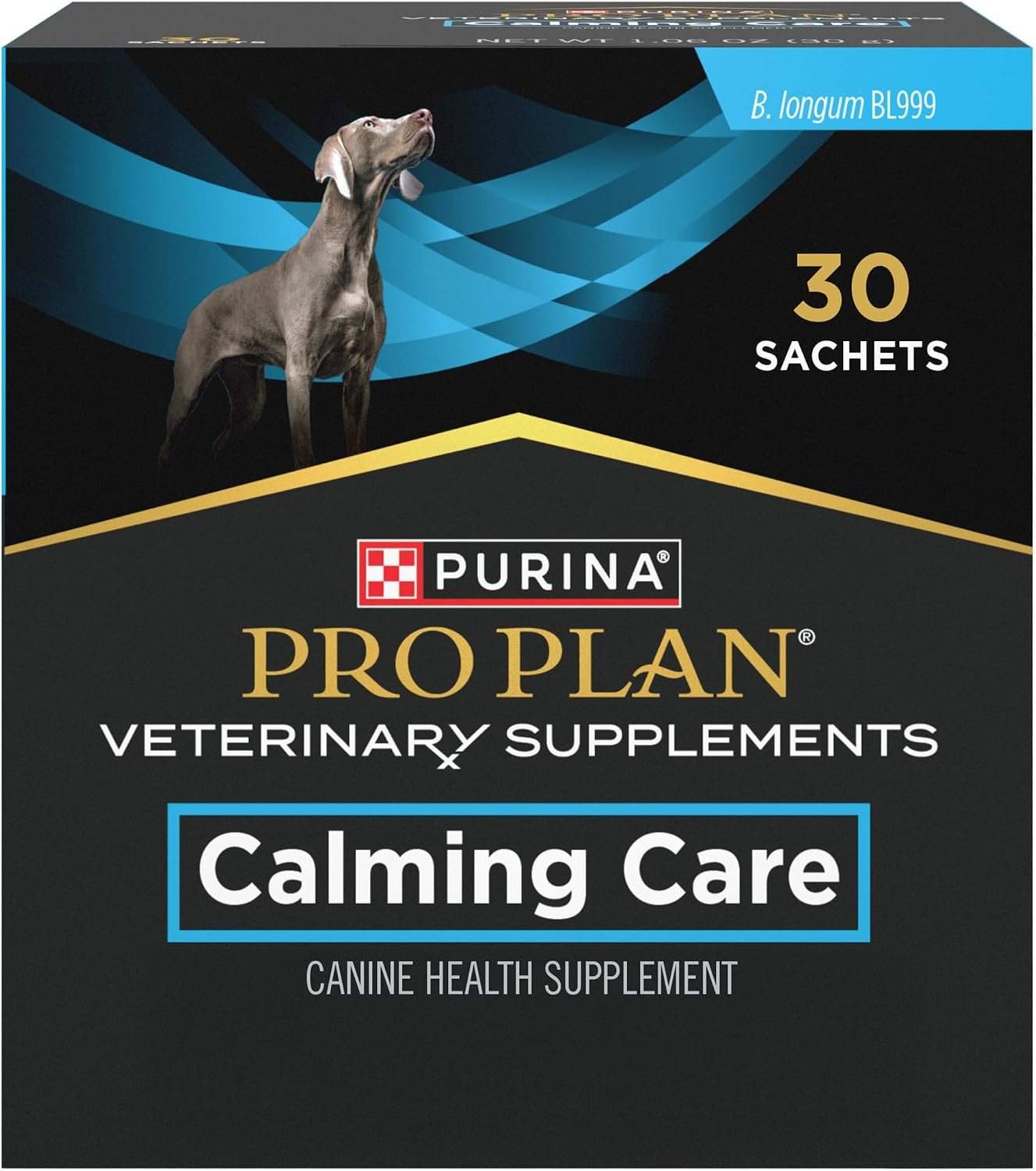 Pro Plan Veterinary Supplements Calming Care Dog Supplements – Supports Dogs with Everyday Stress, Anxious Behaviors