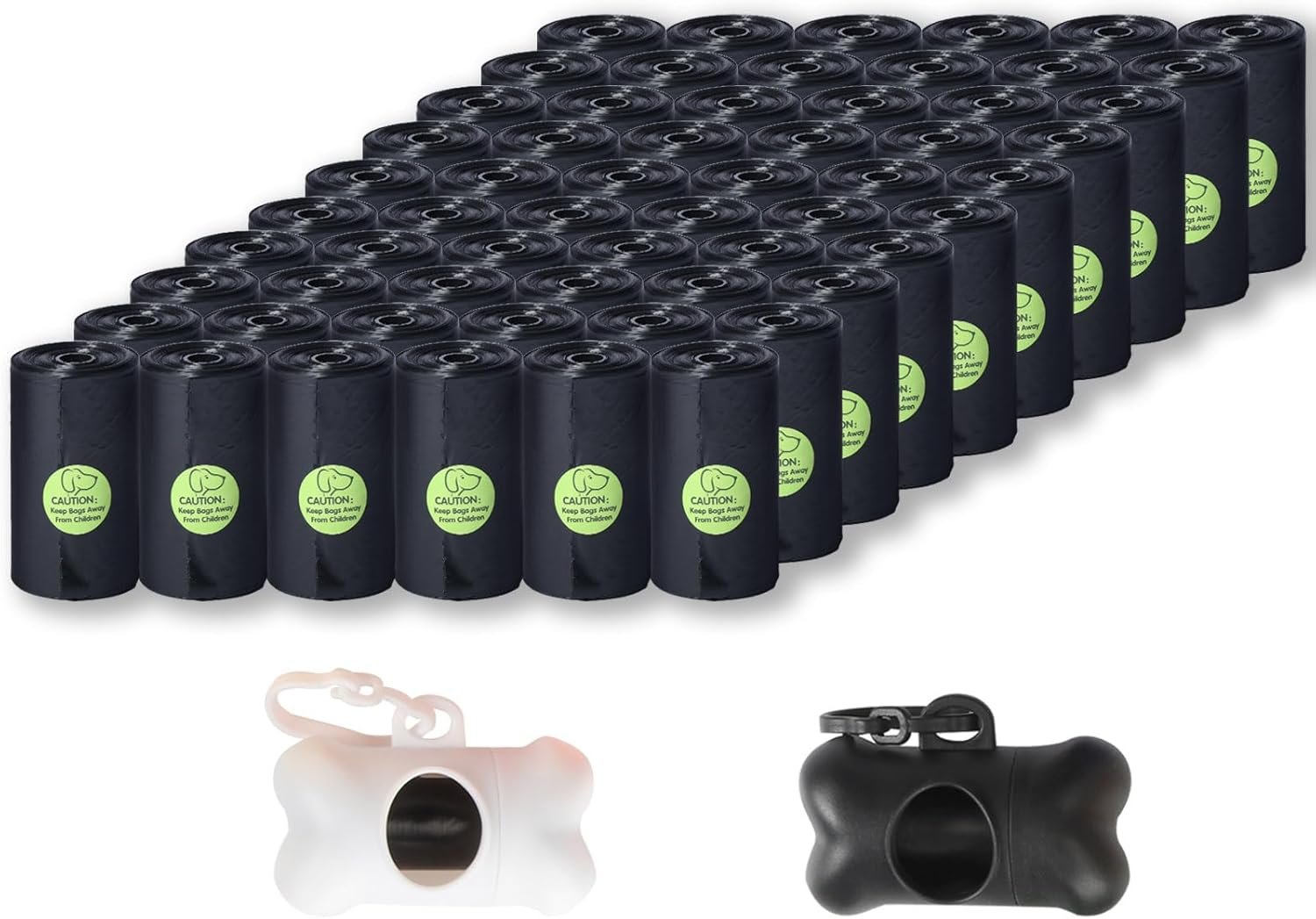DREAM&GLAMOUR Dog Poop Bags 1200 Count | value pack,Strong Poop Bags for Dogs,60 Rolls,20 Doggy Bag Per Roll,Each Measures 9 x 13 Inches,Guaranteed Leak-Proof