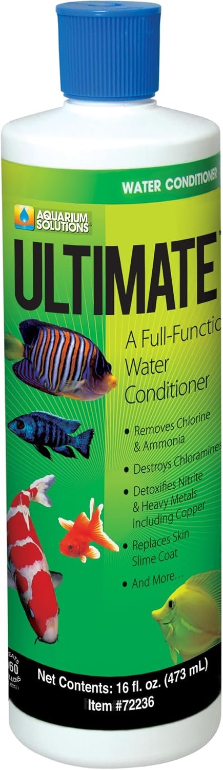Hikari Usa AHK72236 Ultimate Cloram-X Water Conditioner for Aquarium, 16-Ounce