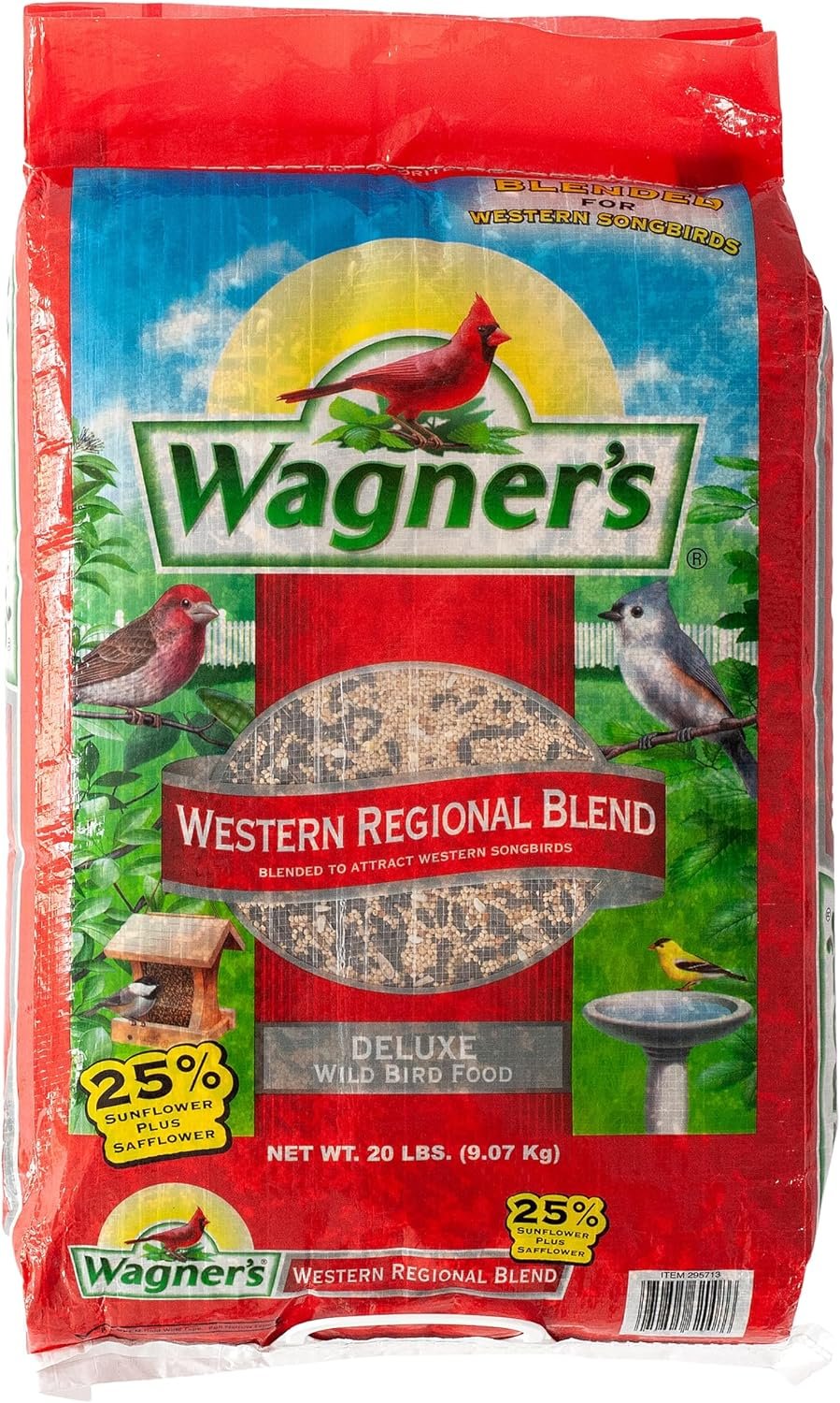 Wagner’s 62008 Western Regional Blend Wild Bird Food, 20-Pound Bag